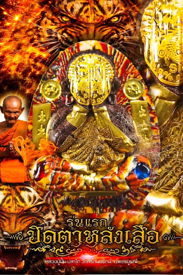 พระปิดตาหลังเสือ รุ่นแรก เปิดจองครับ หลวงปู่ฝั้น ปสาโท จังหวัดเพชรบูรณ์ เปิดจองครับ