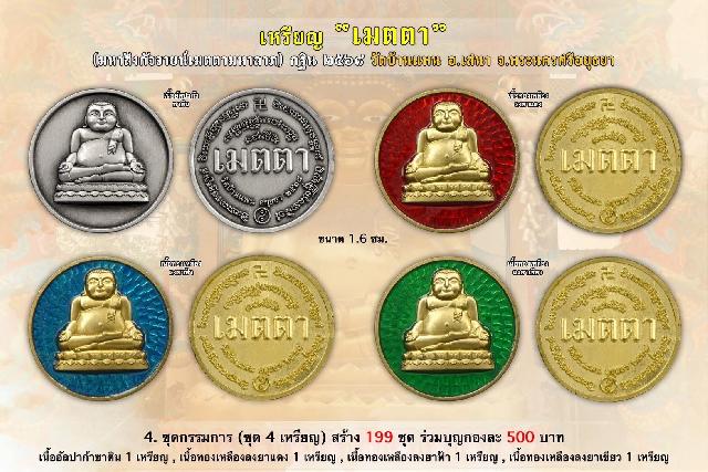 เชิญร่วมสั่งจองบูชา เหรียญมหาสังกัจจายน์มหาลาภ รุ่น "เมตตา" ที่ระลึก กฐิน ๒๕๖๘ วัดบ้านแพน ต.สามกอ อ.เสนา จ.พระนครศรีอยุธยา เปิดจองครับ