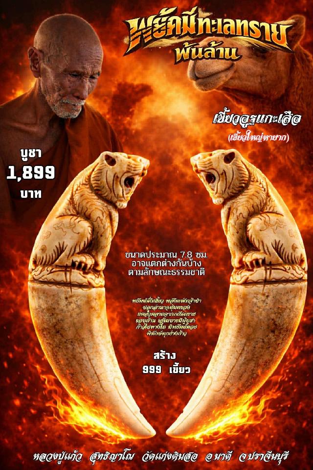 หลวงปู่แก้ว วัดแก่งดินสอ เปิดจอง