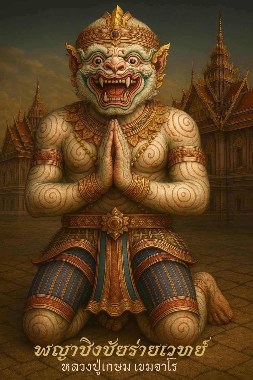 เปิดจองพญาชิงชัยร่ายเวทย์ ลป.เกษม เขมจาโร วัดมะม่วงตลอด สร้างศาลพญาชิงชัย