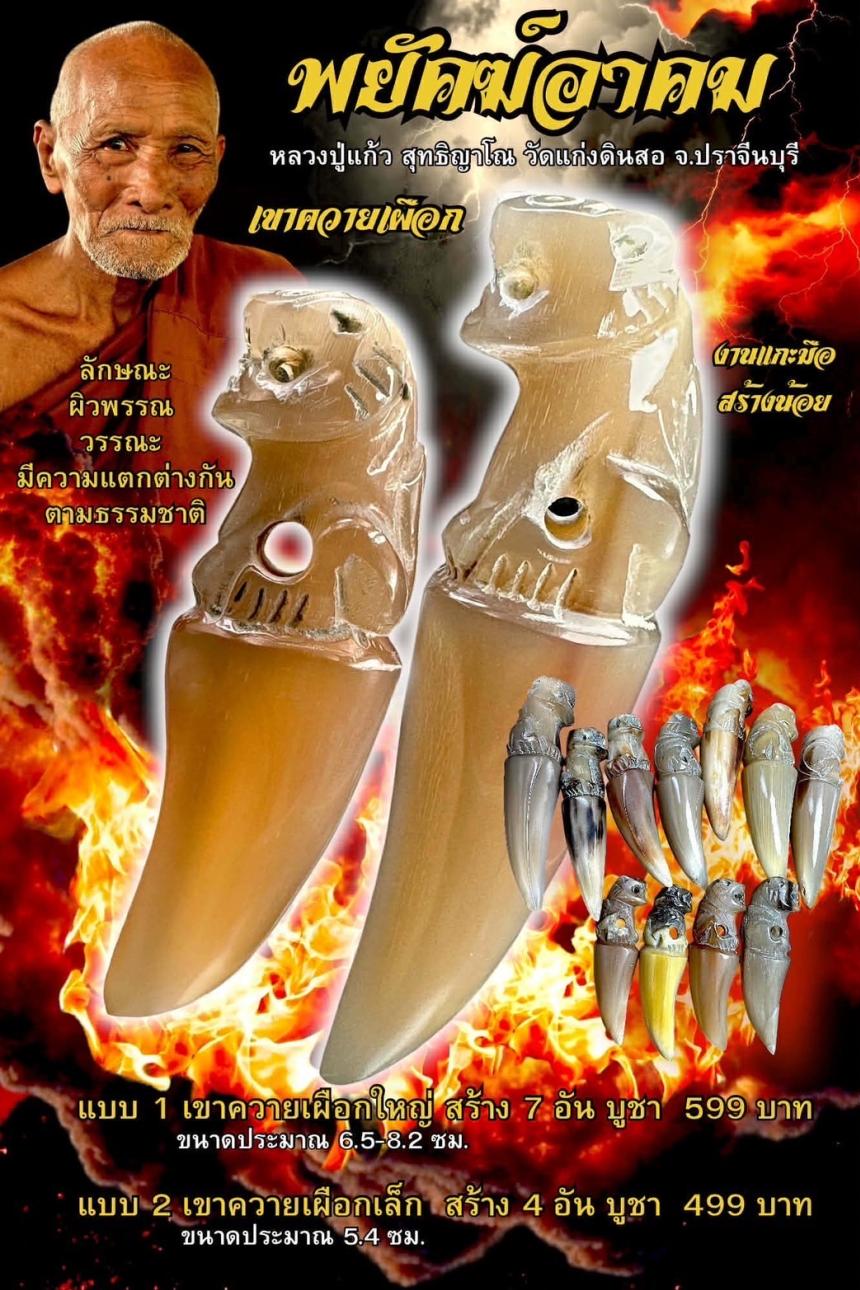 หลวงปู่แก้ว สุทธิญาโณ🙏🙏 🔥วัดแก่งดินสอ อ.นาดี จ.ปราจีนบุรี เปิดจองครับ