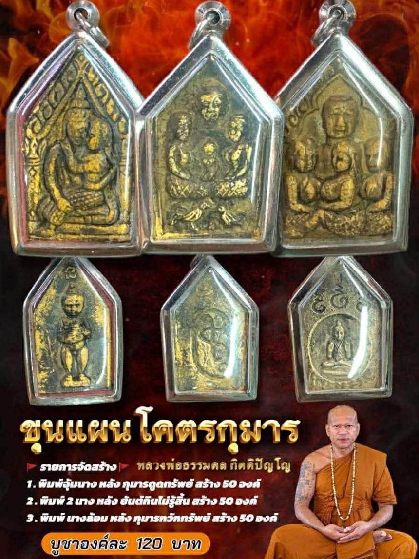 หลวงพ่อธรรมดล กิตติปัญโญ เปิดจองครับ