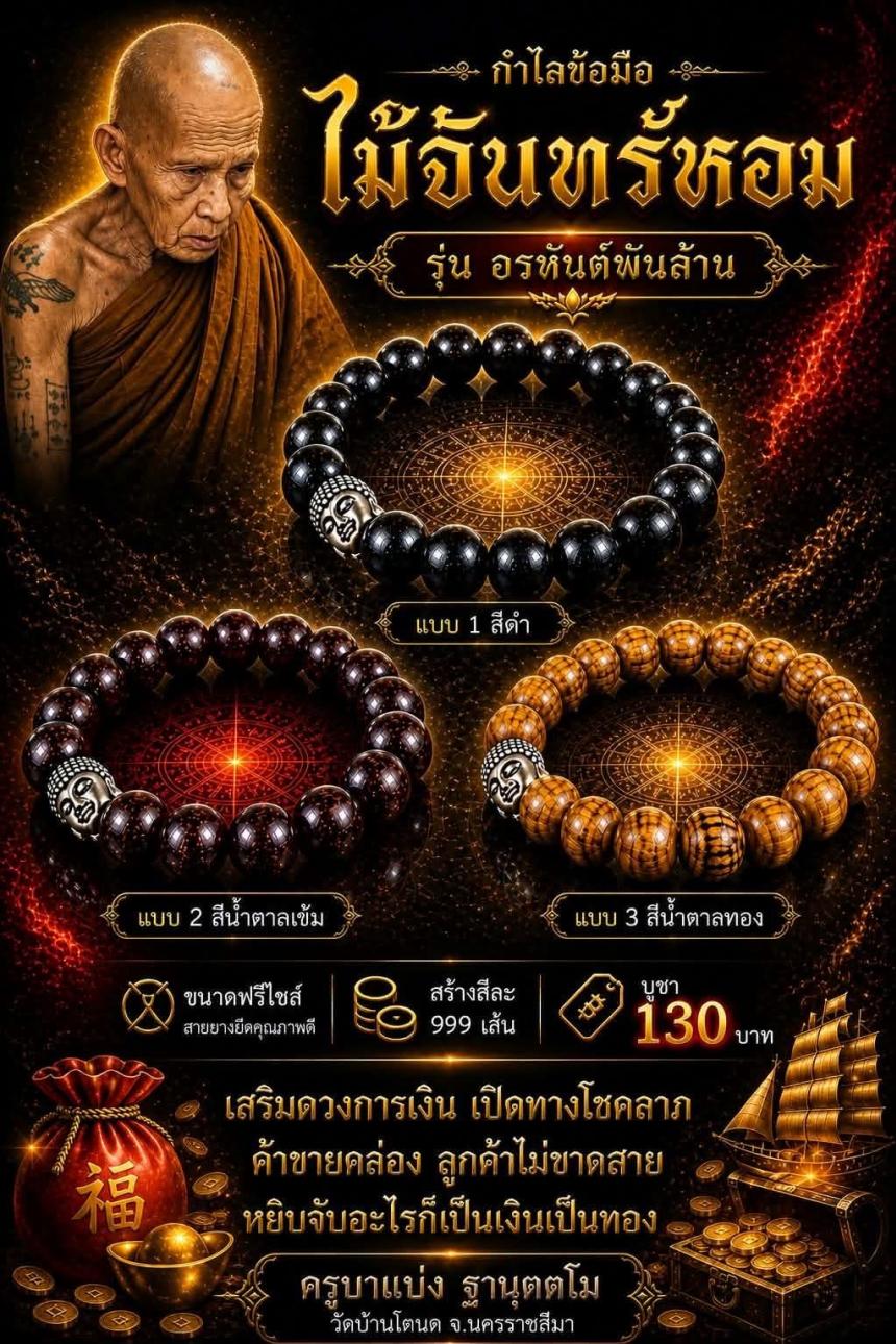 ครูบาแบ่ง ฐานุตฺตโม เปิดจองครับ
