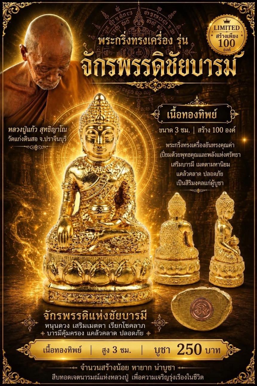 หลวงปู่แก้ว  สุทธิญาโณ วัดแก่งดินสอ อ.นาดี จ.ปราจีนบุรี