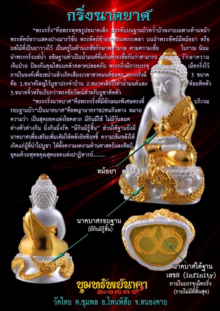 ปลุกเสก🙏ณ.ถ้ำพญานาคเมืองบาดาล วัดไทย อ.โพนพิสัย จ.หนองคาย เปิดจองครับ