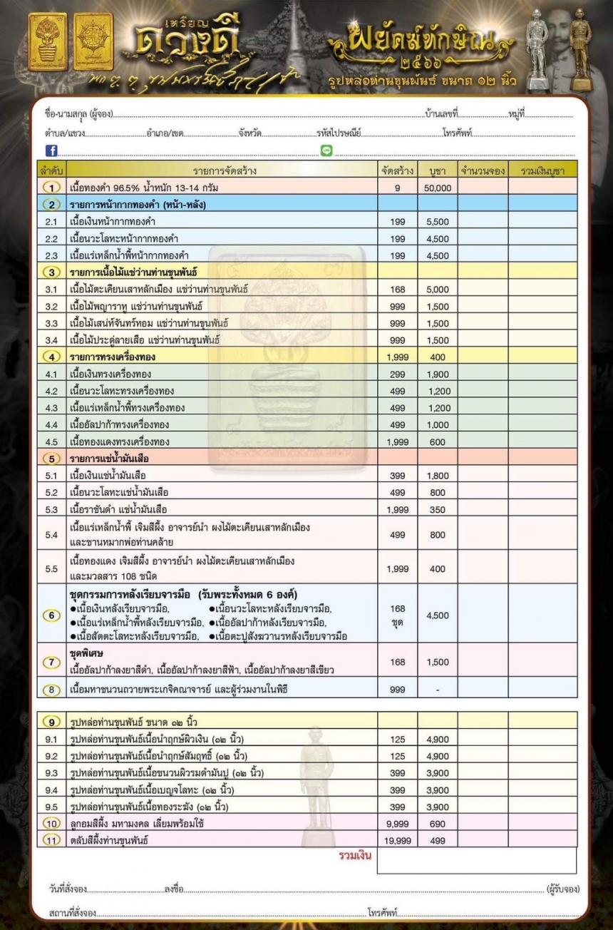 พยัคฆ์ทักษิณ ๒๕๖๖  ๑๒๕ปี ชาตกาลท่านขุนพันธรักษ์ราชเดช เปิดจองครับ