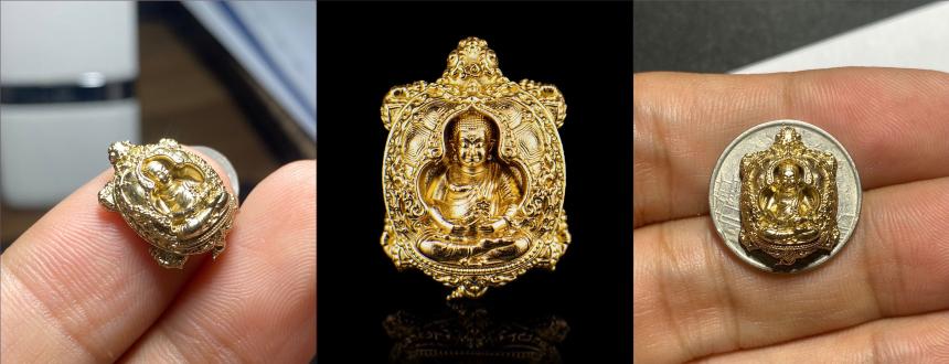 เจ้าประคุณสมเด็จธงชัย เมตตาประทานยันต์ ประทับบนหัวพญาเต่า เปิดจองครับ