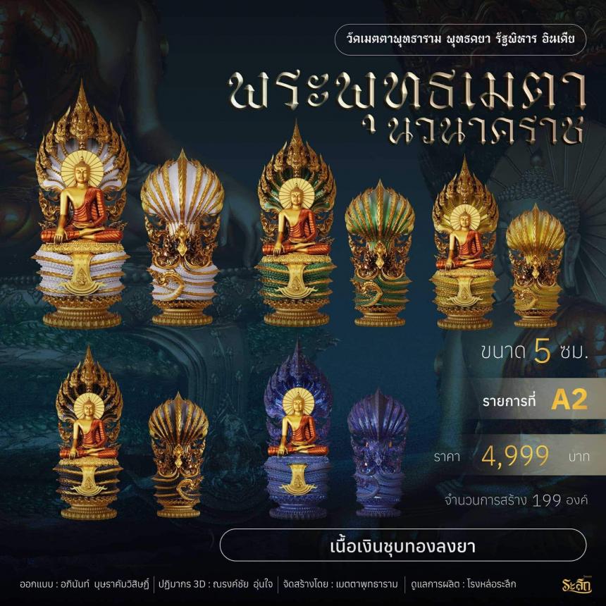 เปิดจอง ✨ พระพุทธเมตตานวนาคราช เปิดจองครับ