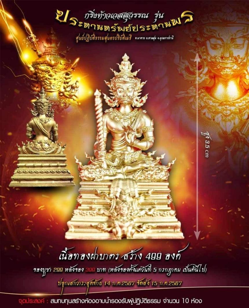 หลวงพ่อเจ้าคุณสุริยันต์ วัดป่าวังน้ำเย็น จ.มหาสารคาม เปิดจองครับ