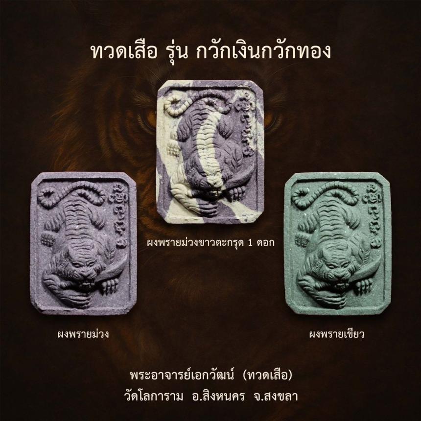 พระอาจารย์เอกวัฒน์ (ทวดเสือ) วัดโลการาม อ.สิงหนคร จ.สงขลา เปิดจอง