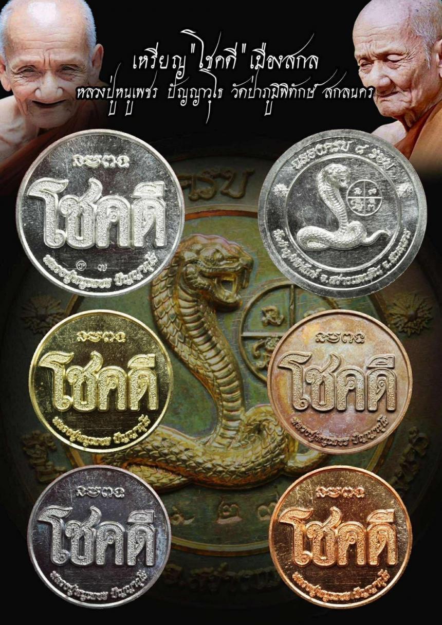 เจ้าคุณปู่หนูเพชร ปัญญาวุโธ (พระราชมงคลวชิรารักษ์ วิ.) วัดป่าภูมิพิทักษ์ จังหวัดสกลนคร เปิดจอง