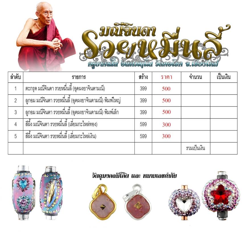 บาคำฝั้น อินทวณฺโณ วัดกอโชค อ.สันป่าตอง จ.เชียงใหม่ เปิดจองครับ