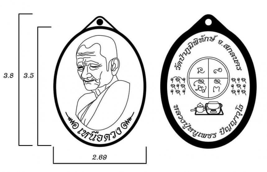 หลวงปู่หนูเพชร ปัญญาวุโธ วัดป่าภูมิพิทักษ์ จังหวัดสกลนคร เปิดจองครับ