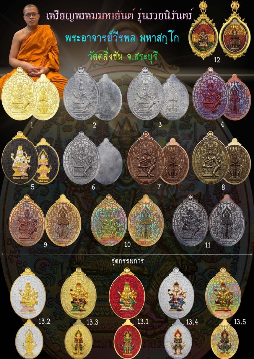 พระอาจารย์วีรพล มหาสกฺโก วัดตลิ่งชัน จ.สระบุรี เปิดจองครับ