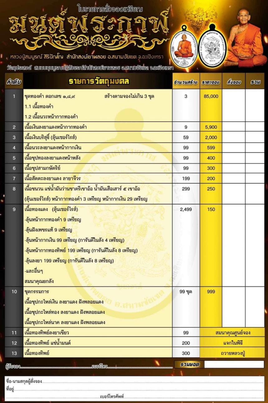 #มหากาพย์ แห่งตำนาน 🚩🚩 📌📌เหรียญมนต์พระกาฬ กับร้ายกลายเป็นดี เปิดจองครับ