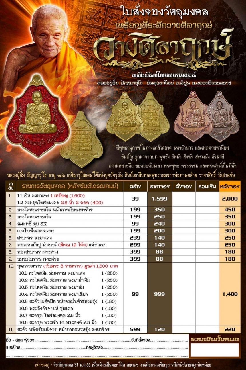 เหรียญที่ระลึกในการวางศิลาฤกษ์ หลวงปู่อิ่ม วัดทุ่งนาใหม่