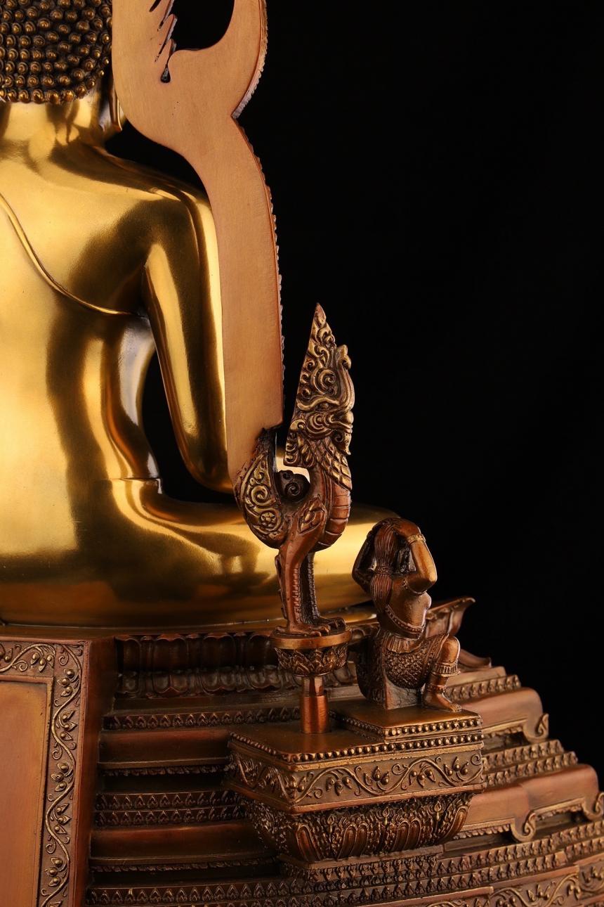 องค์พระพุทธชินราช “ราชันย์สยาม” ที่ระลึกงานพิธีเทหล่อพระหทัยสมเด็จพระนเรศวรมหาราช ณ ลานอิสรภาพ 109 อ.ป่าโมก จ.อ่างทอง เปิดจองครับ