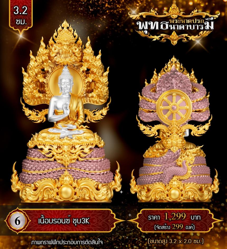 เปิดสั่งจองแล้ววันนี้ #พระพุทธนาคปรกพุทธศิลป์