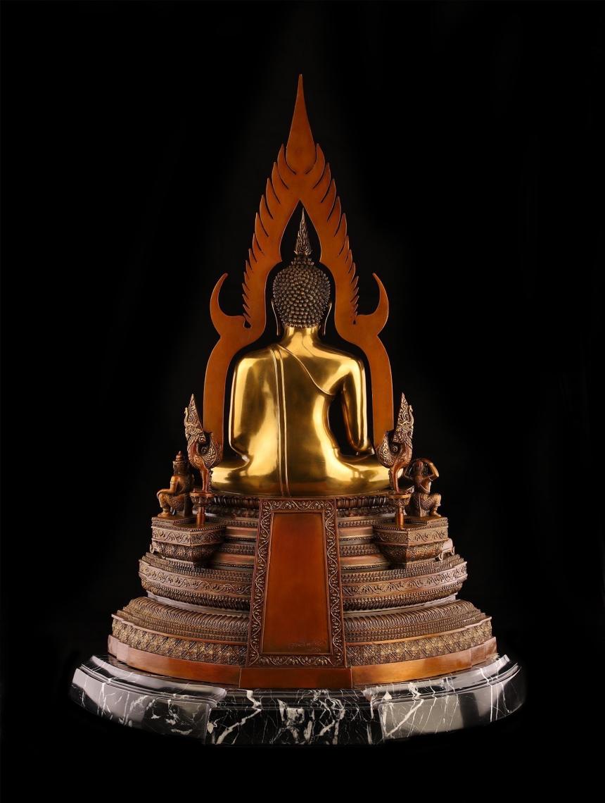 องค์พระพุทธชินราช “ราชันย์สยาม” ที่ระลึกงานพิธีเทหล่อพระหทัยสมเด็จพระนเรศวรมหาราช ณ ลานอิสรภาพ 109 อ.ป่าโมก จ.อ่างทอง เปิดจองครับ