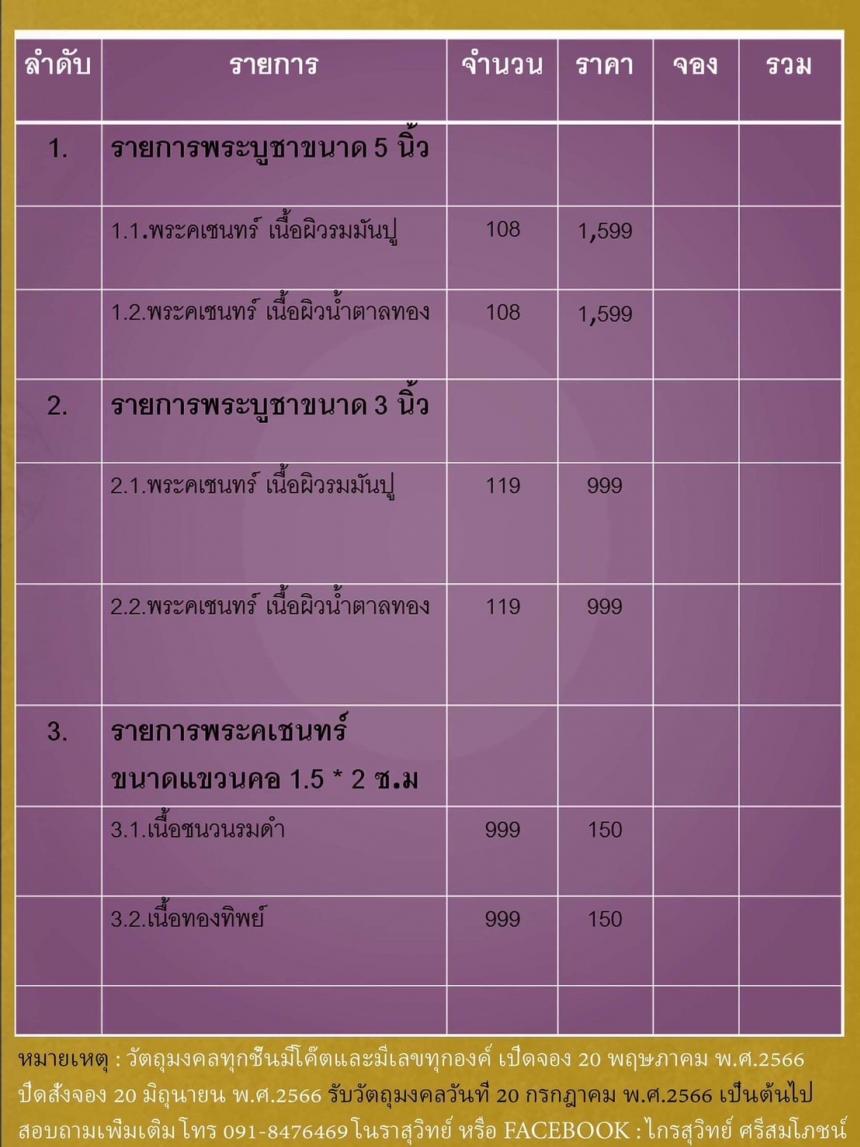 เปิดจองพระคเชนทร์ 💎หลวงพ่อเปลื้อง วัดพังดาน จังหวัดพัทลุง