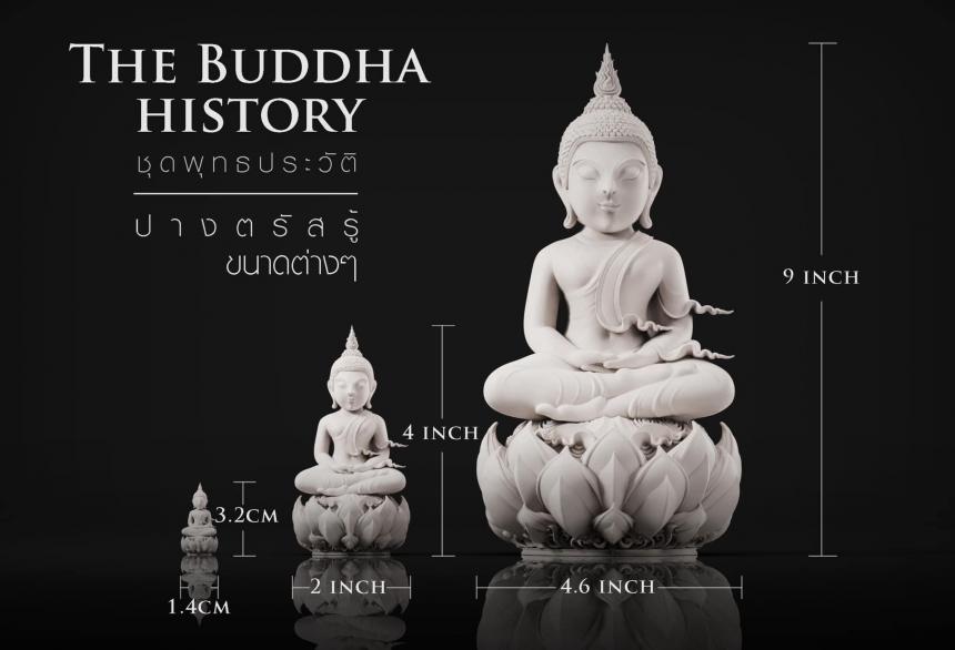 เปิดจองวันเสาร์ที่ 19 สิงหาคม 2566 เวลา 09:19 น.เสกที่วัดวิมุติธรรม พุทธประวัติ ฝประสูติ ตรัสรู้ ปรินิพพาน เปิดจองครับ