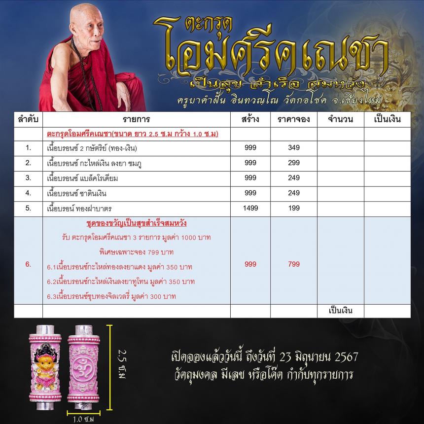ครูบาคำฝั้น อินทวณฺโณ วัดกอโชค จ.เชียงไหม่