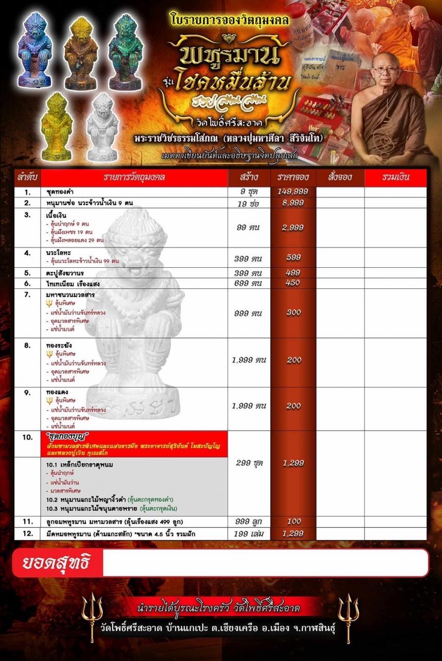 พหูรมาน โชคหมื่นล้าน     (รวย ล้าน ล้าน) เปิดจองครับ