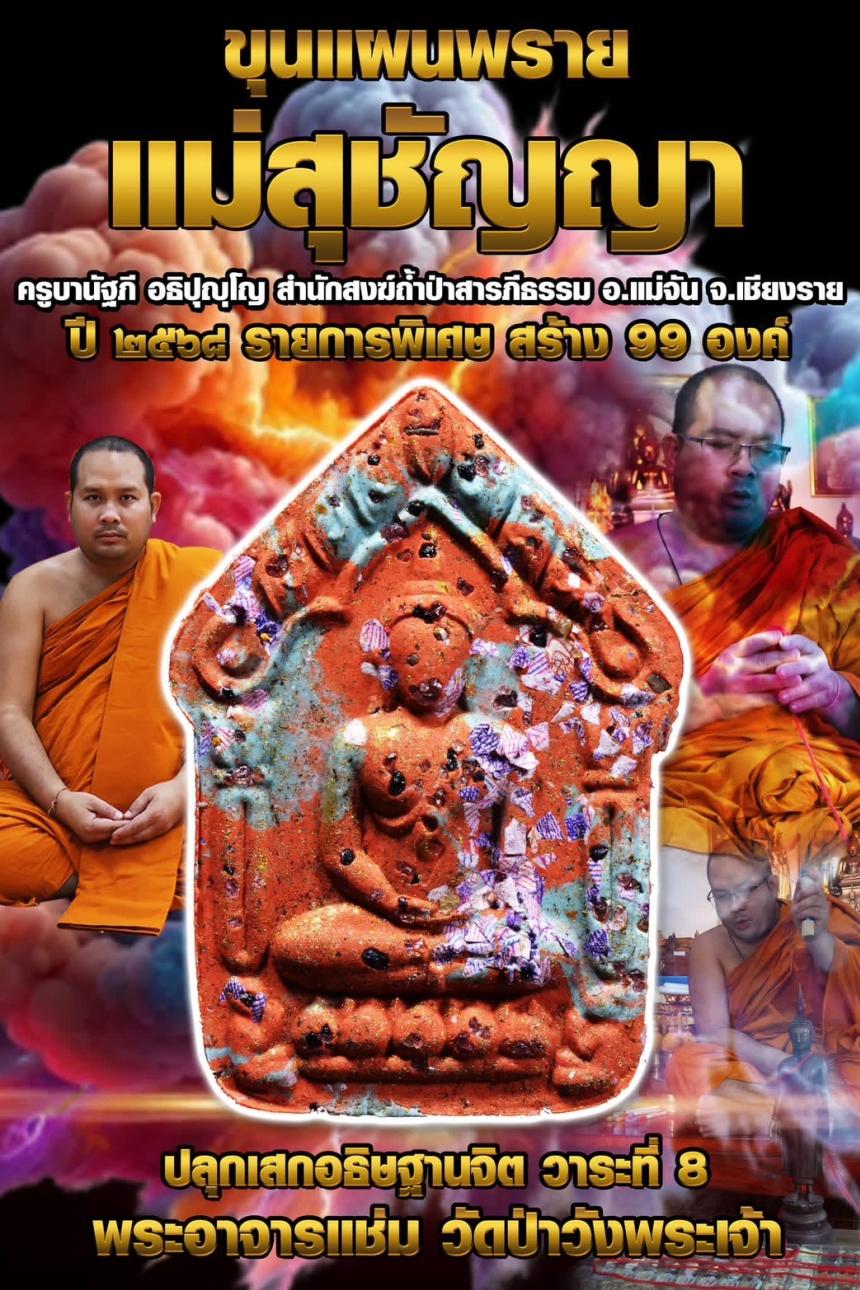 ครูบานัฐภี อธิปุญโญ 📯สำนักสงฆ์ถ้ำป่าสารภีธรรม อ.แม่จัน จ.เชียงราย เปิดจองครับ