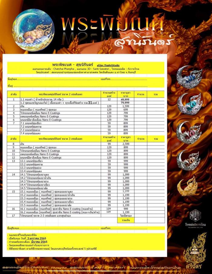 โอม ศรี คเณศายะ นะมะฮา …พระพิฆคเณศ รุ่น “สุขนิรันดร์” เปิดจองครับ