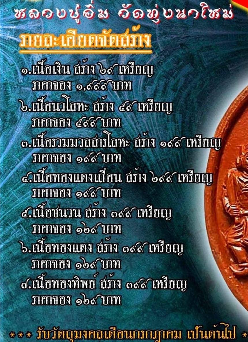 เหรียญหล่อโบราณ ตำนานจากเหรียญพิมพ์ยอดนิยมตลอดกาล สู่เหรียญหล่อเทพบุตร หลวงปู่อิ่ม ปัญญาวุโธ วัดทุ่งนาใหม่ เปิดจองครับ
