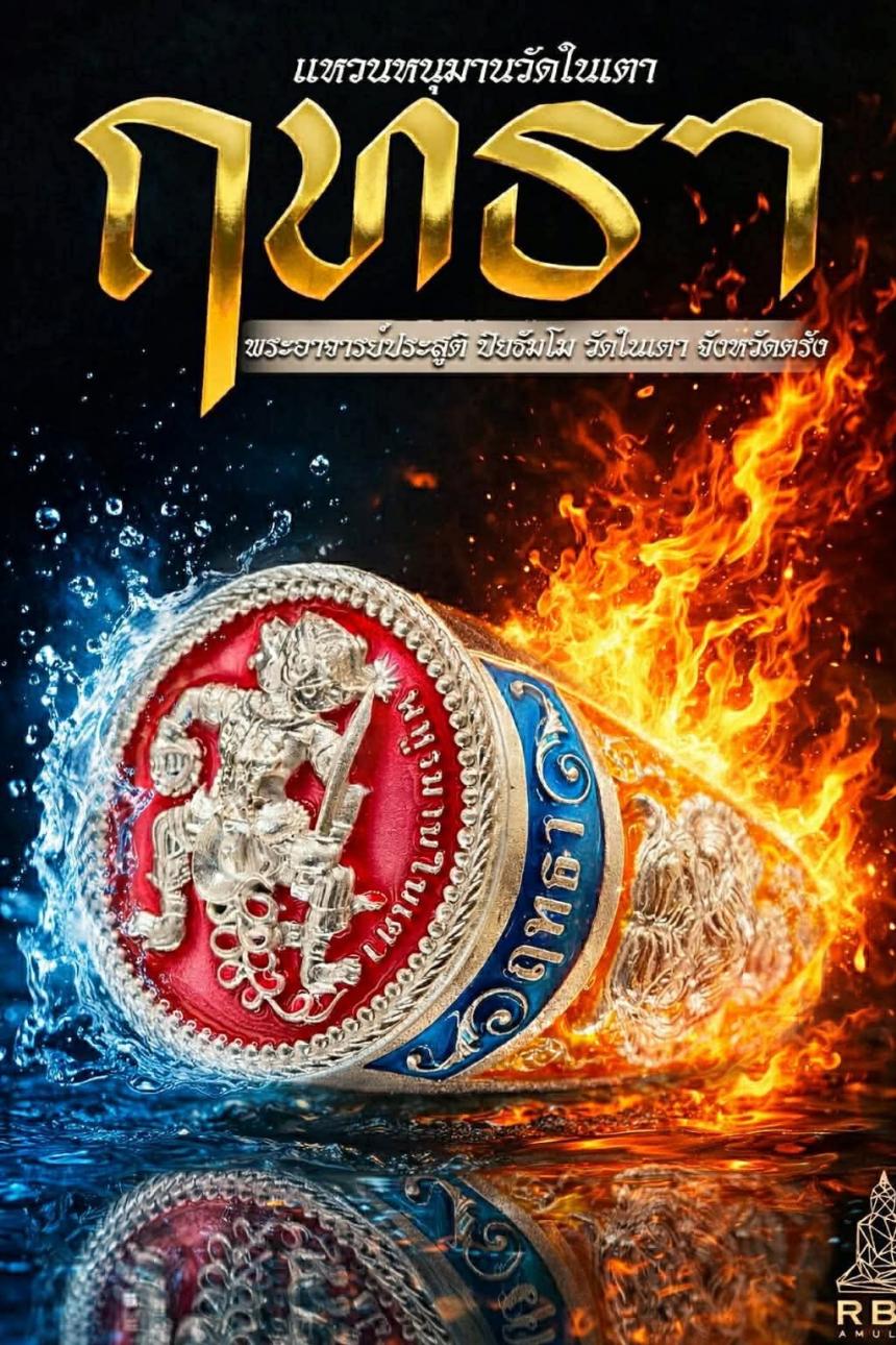 แหวนพหูรมารในเตา รุ่น ฤทธา อาจารย์ประสูติ วัดในเตา เปิดจองครับ